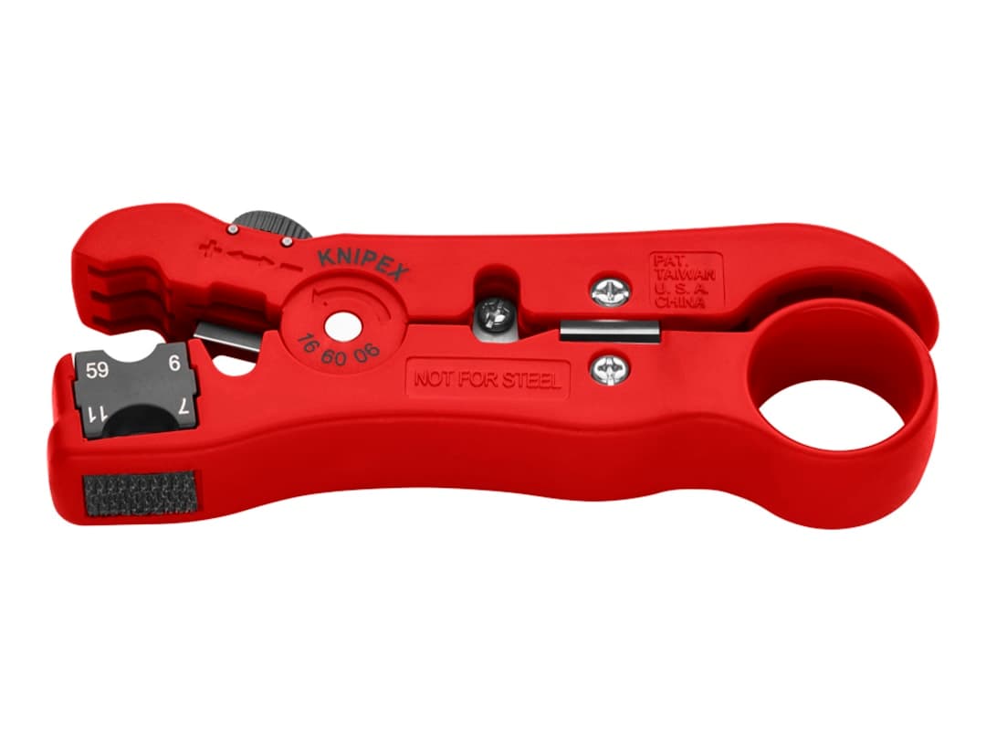 Knipex 16 60 06 Wire Stripping Tool for Coax and Data Cable 16 60 06 SB