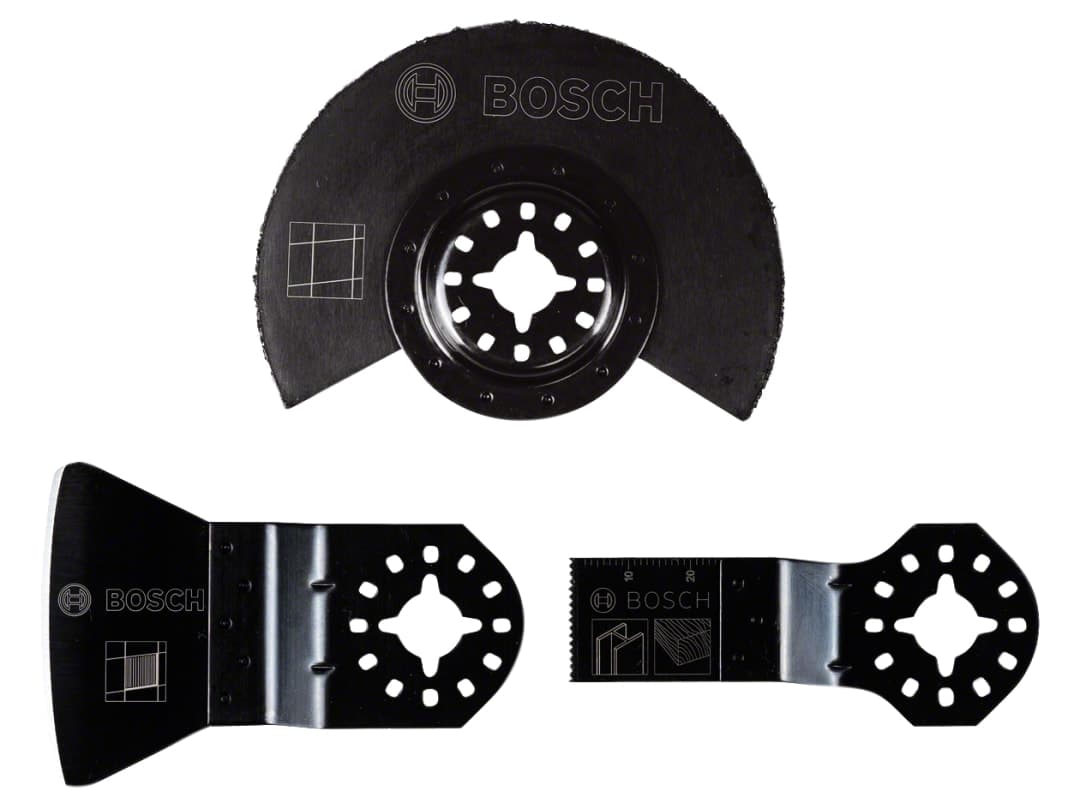Bosch Powertool Accessories Basic Tile Set for Multi-tools, 3 Piece 2608662342