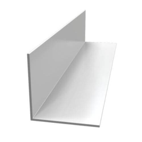 PVC Rigid Angle - 50mm x 5mtr White