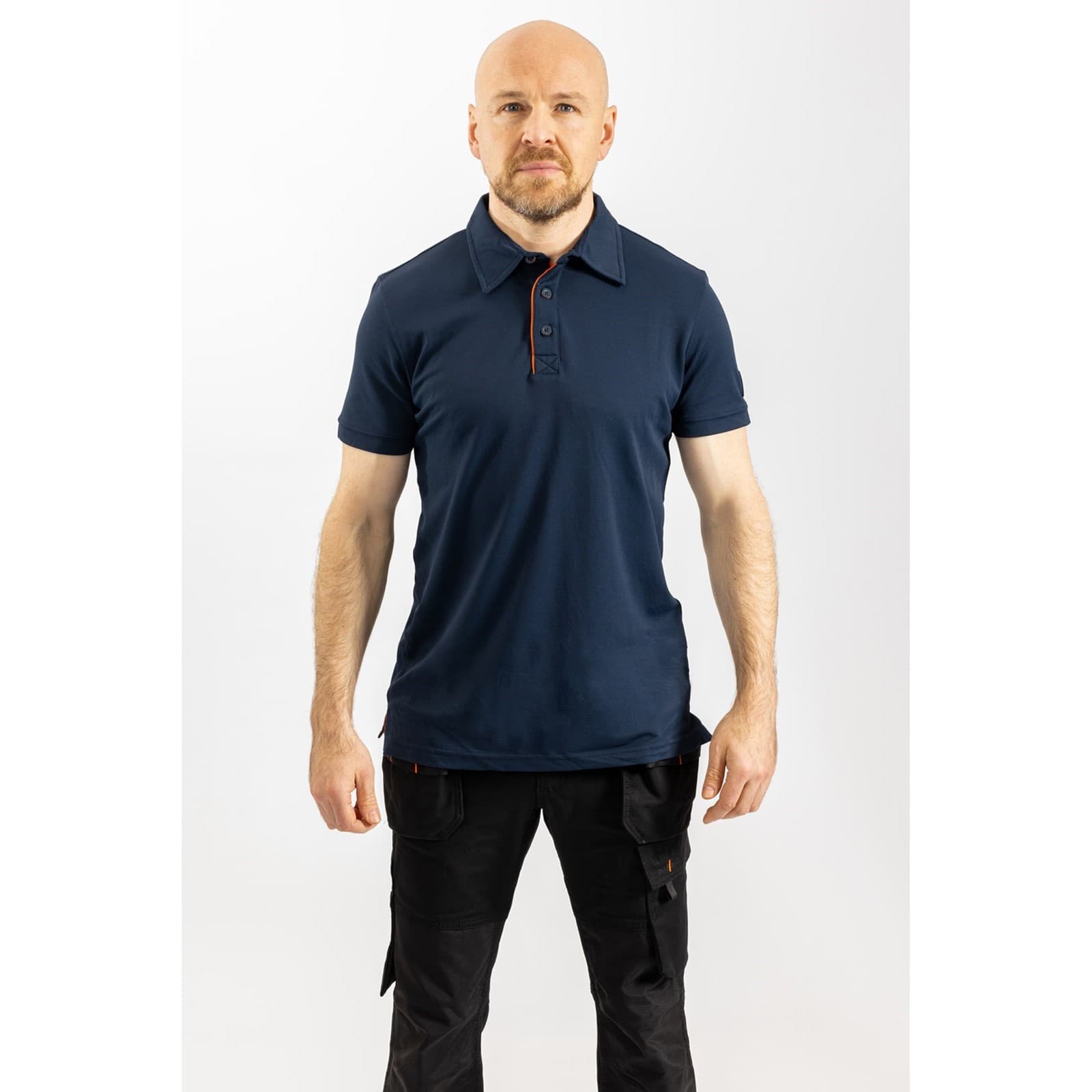 Helly Hansen Workwear Kensington Tech Polo Size XL Navy 36456-67955-06