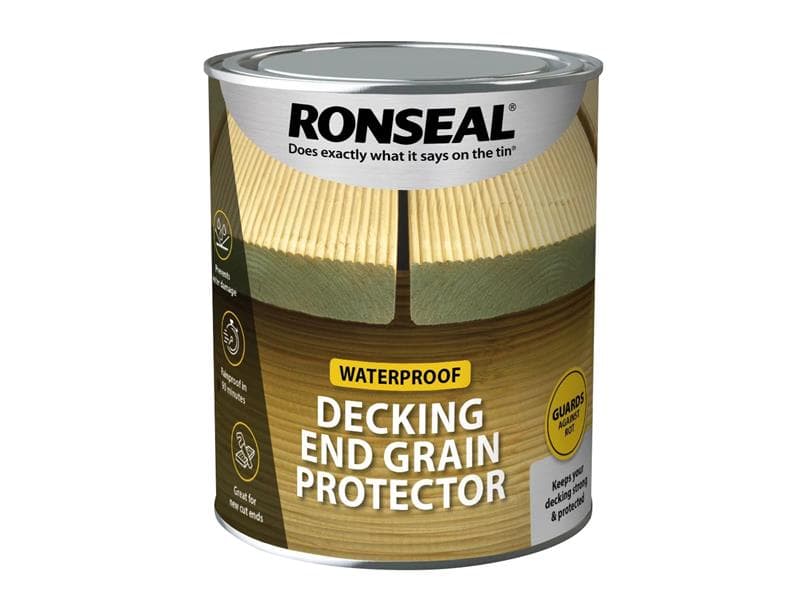 Ronseal 37334 Decking End Grain Protector Green 750Ml