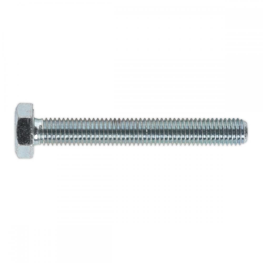 Sealey SS1075 Ht Setscrew M10 X 75Mm 8.8 Zinc Pack Of 25
