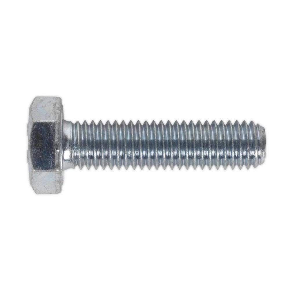 Sealey SS1040 Ht Setscrew M10 X 40Mm 8.8 Zinc Pack Of 25