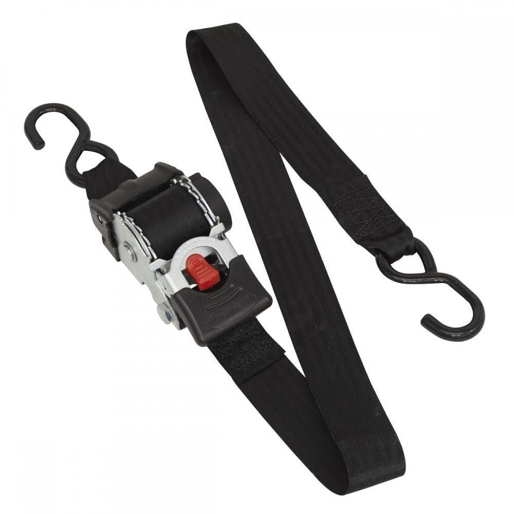 Sealey ATD50301 Auto Retractable Ratchet Tie Down 50Mm X 3M