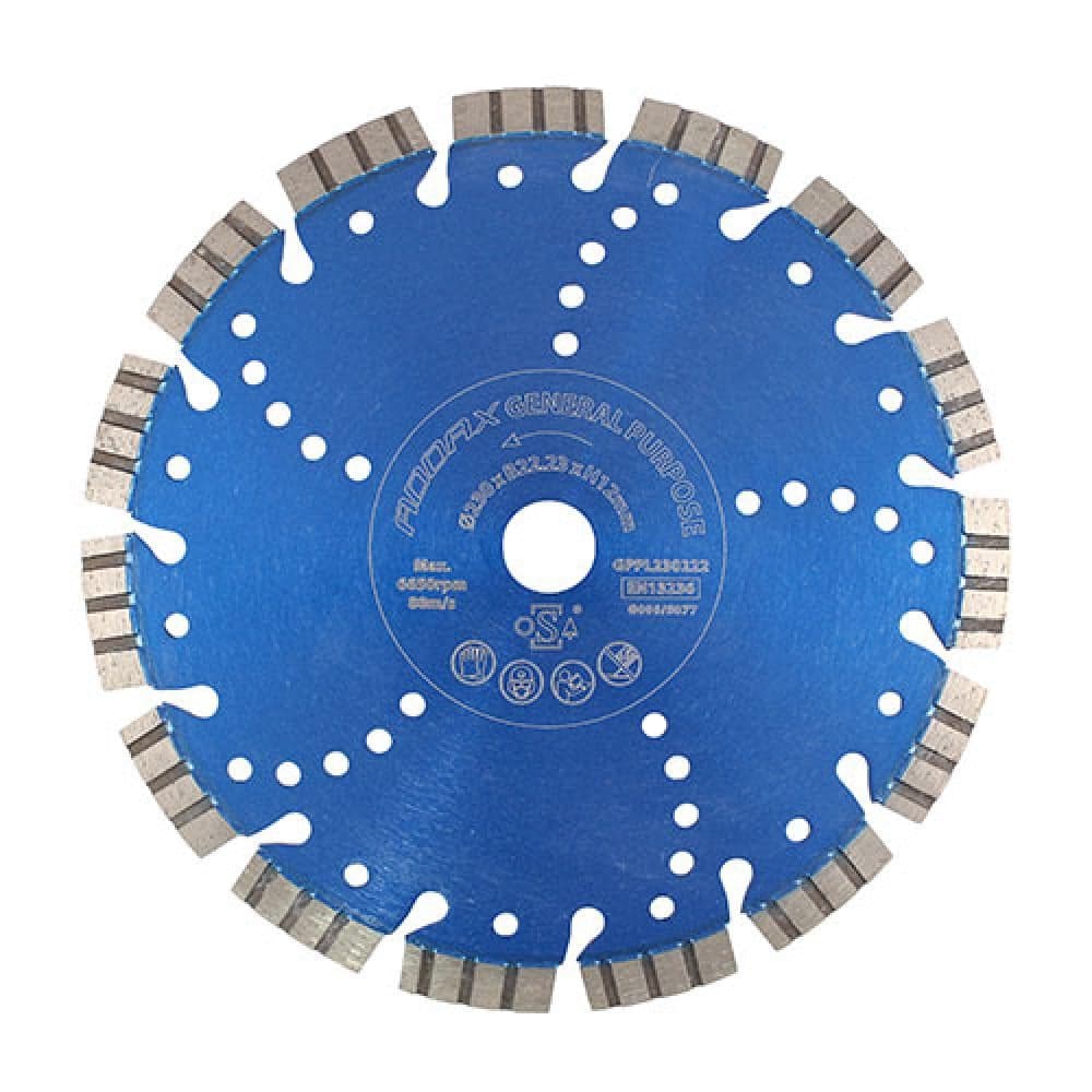 Timco GPPL35020 Premium Diamond Blade - Turbo Segmented 350 X 20.0 Box 1