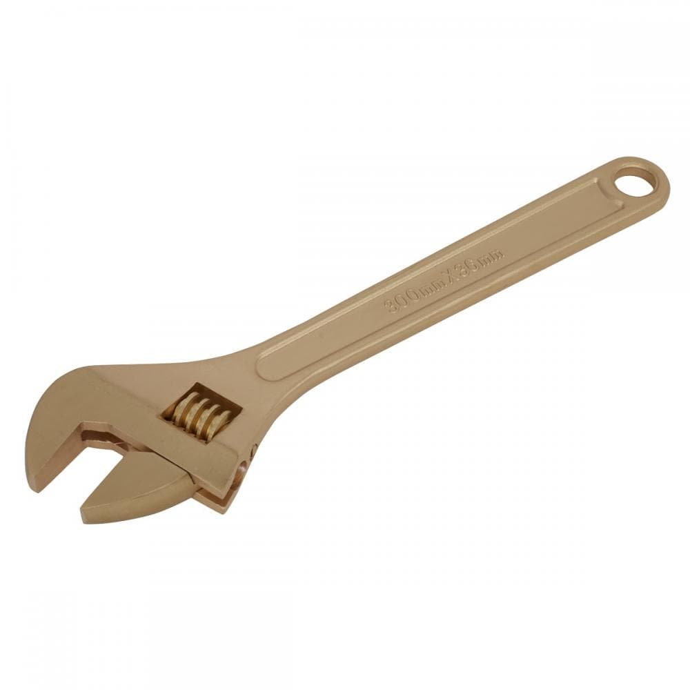 Sealey NS068 Adjustable Wrench 300Mm - Non-Sparking