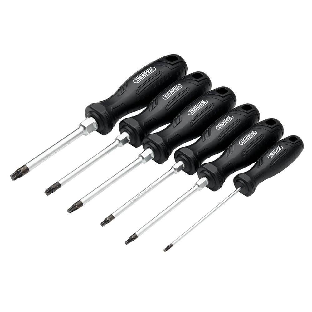 Draper Tx-Star® Hard Grip Screwdriver Set (6 Piece) Pk 1 13585