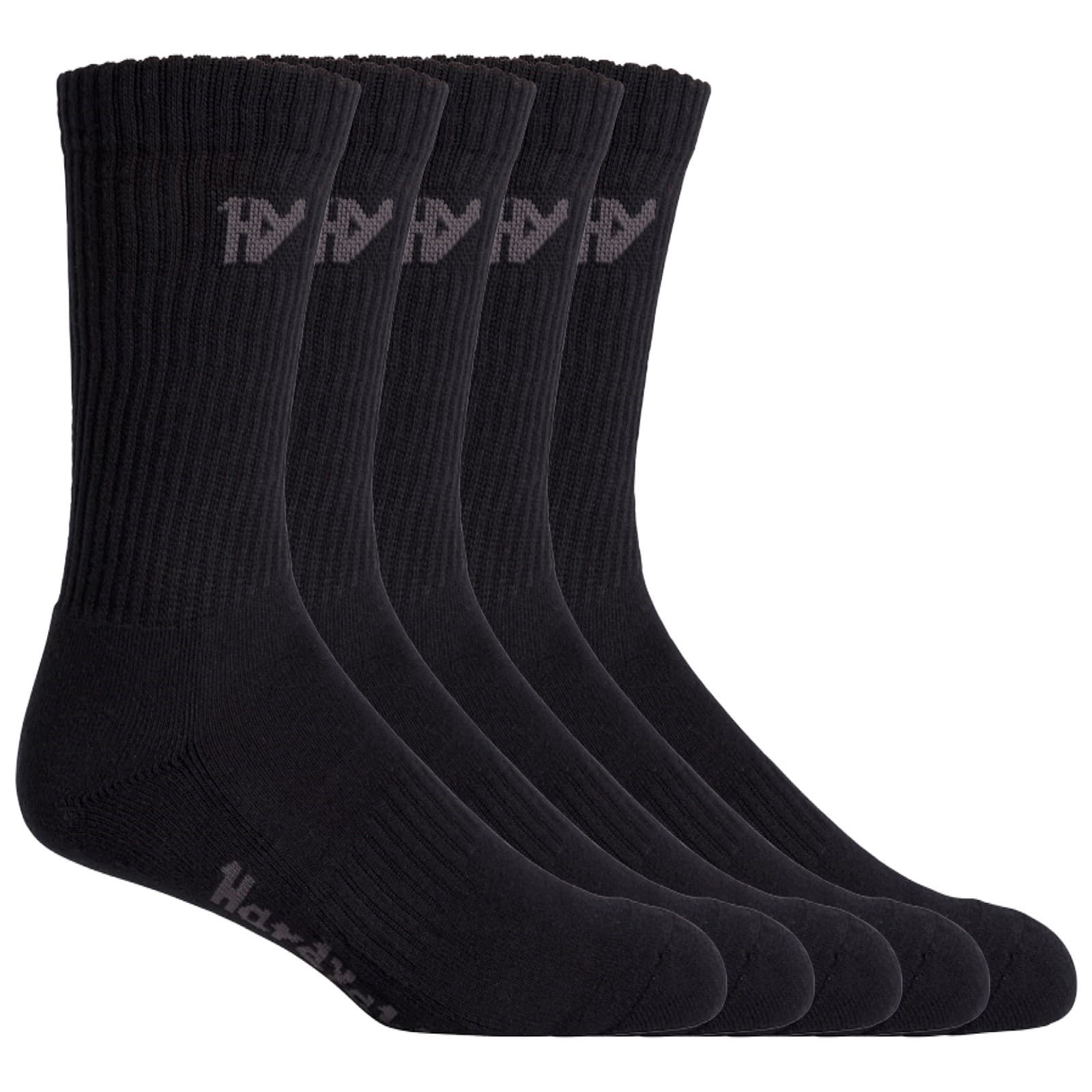 Hard Yakka Crew Five Pack Worksock Size Itm 34711-59377-01