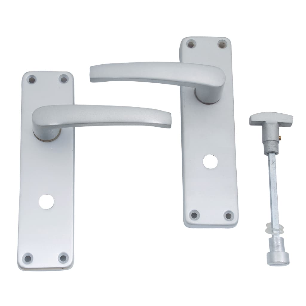 4Trade Manila Lever Bathroom Lock Handle