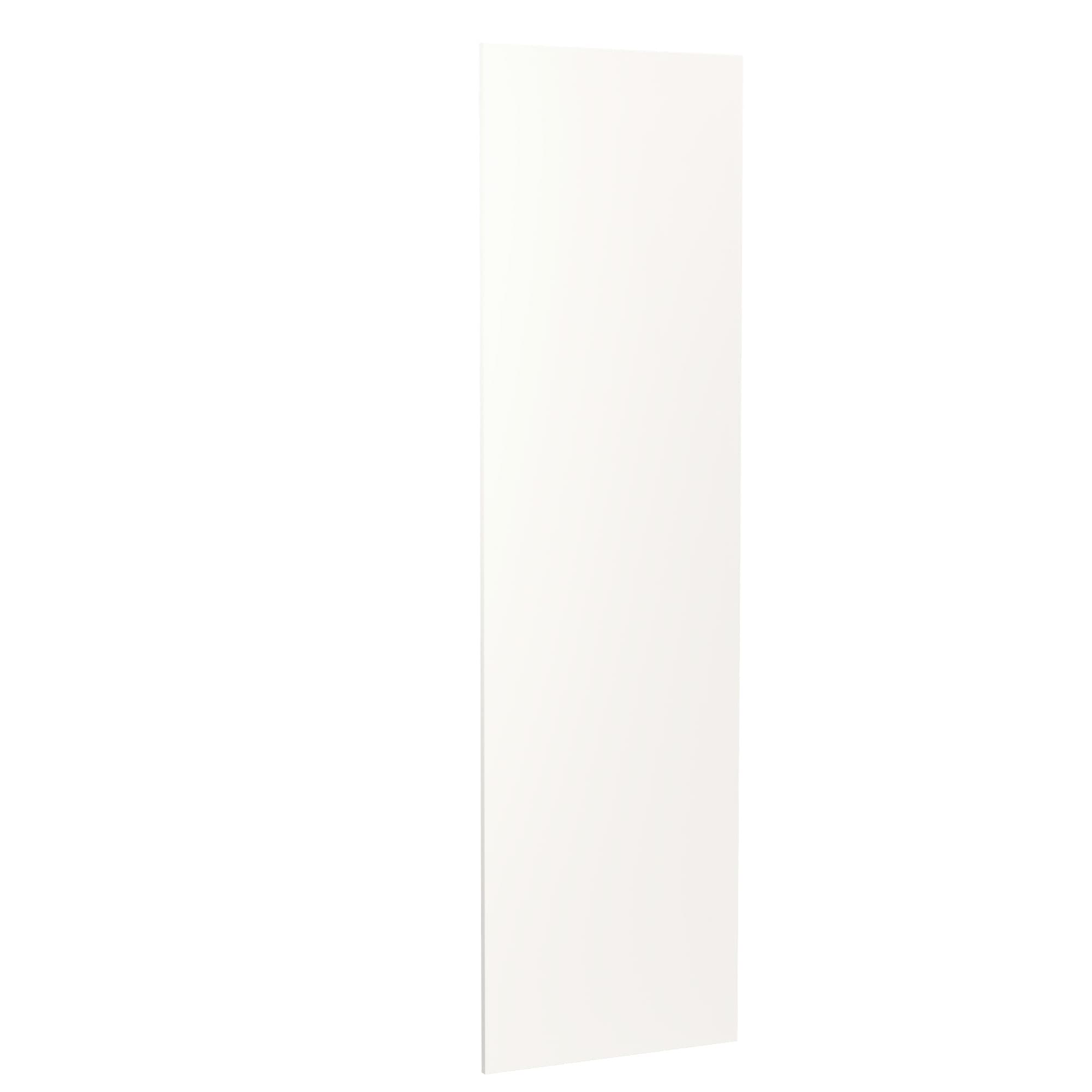 Kitchen Kit Larder Decor End Panel for J-Pull Super Gloss White 2400mm x 600mm - FKKJ0030