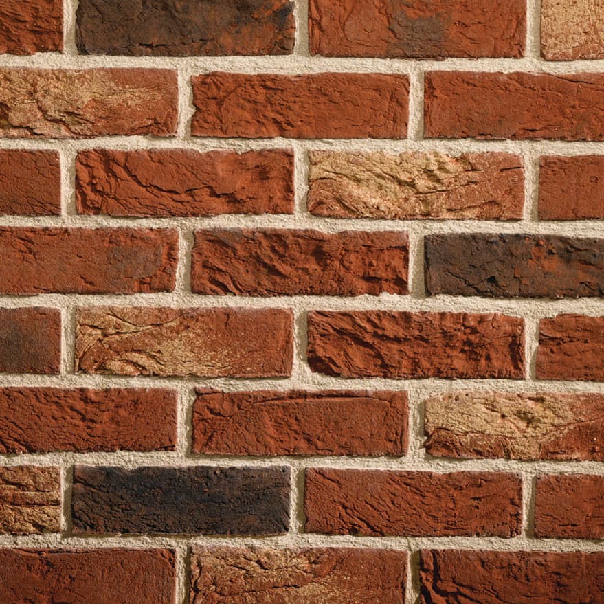 Traditional Brick & Stone Red Blend Facing Brick - Pack of 730, Size: 215x100x65mm