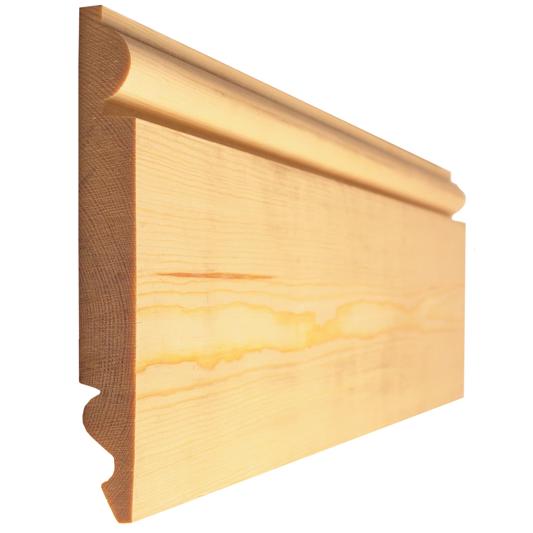 Travis Perkins Torus/Ogee Pine Skirting Boards, 25x175mm