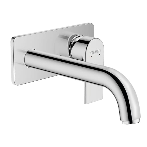 Hansgrohe Vernis Shape Single lever basin mixer for concealed installation wall-mounted with spout 20,7cm - Chrome - 71578000