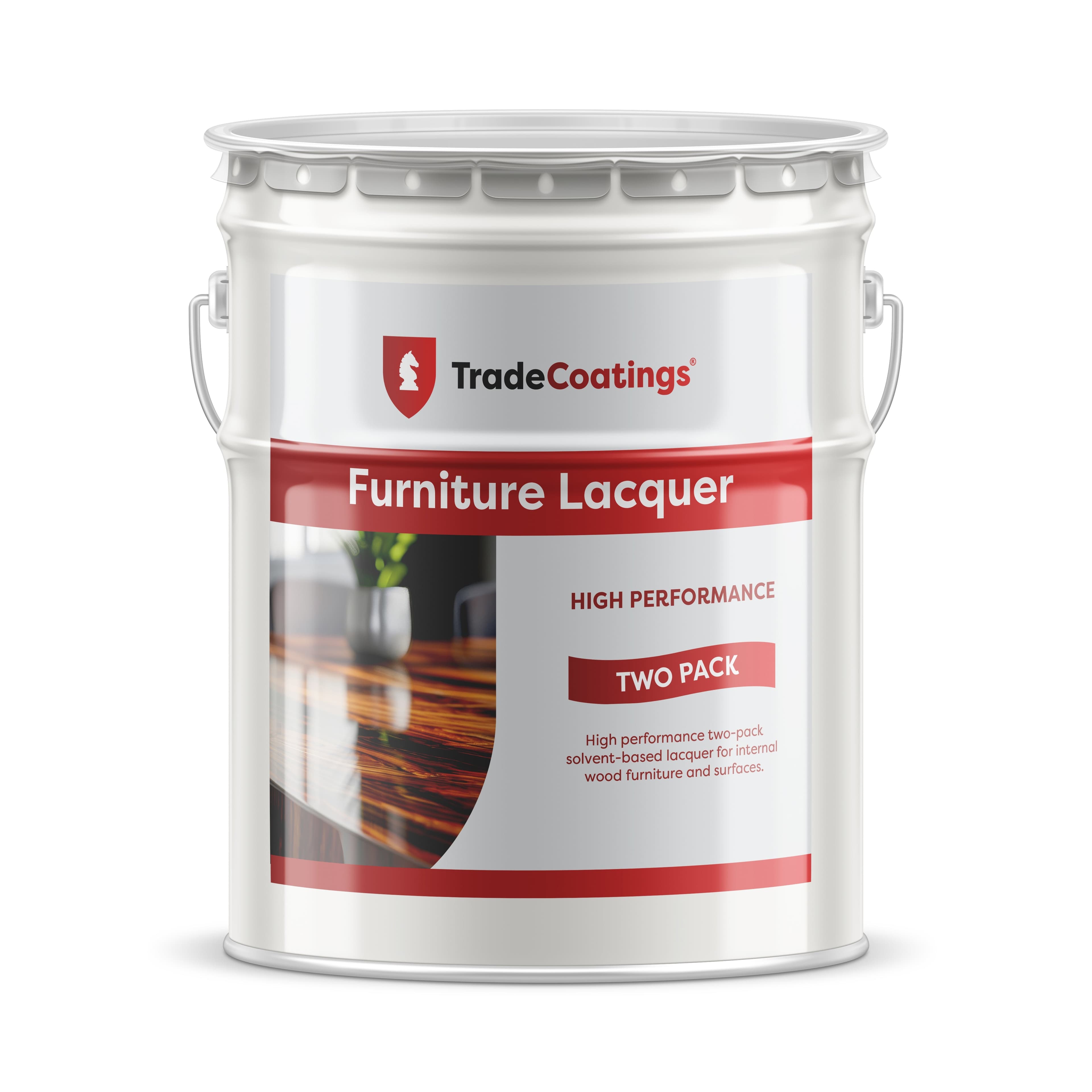 Trade Coatings Two Pack Acid Catalysed Furniture Lacquer - Scratch Resistant - Gloss/Matte/Silk/Eggshell