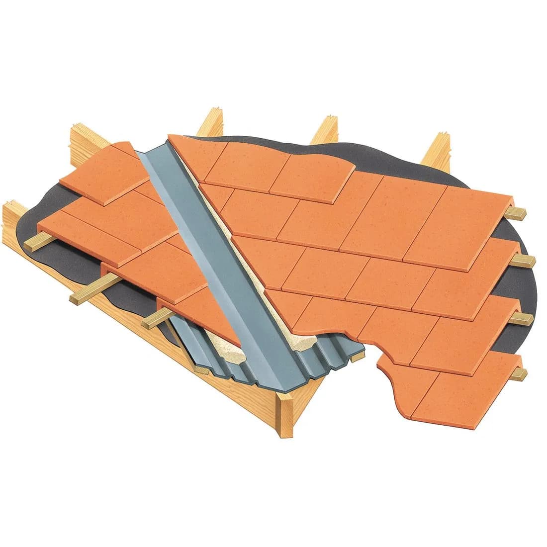 Valley Gutter Grey 3M For Tile