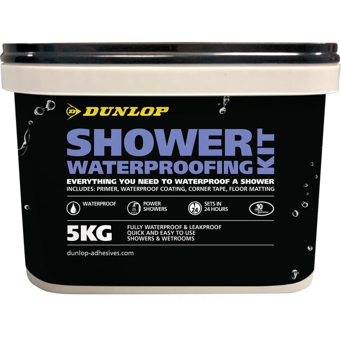 Dunlop Shower Waterproofing Kit 5Kg