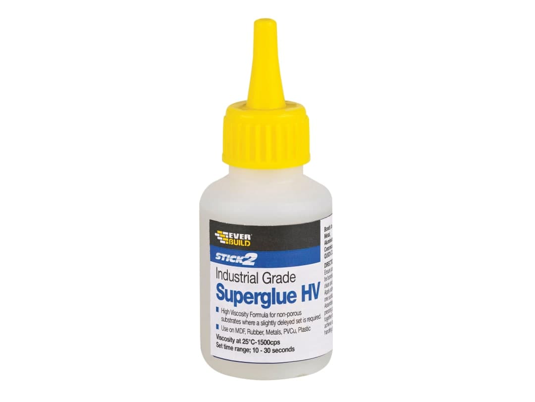 Everbuild Sika Industrial Superglue HV 20g 484654