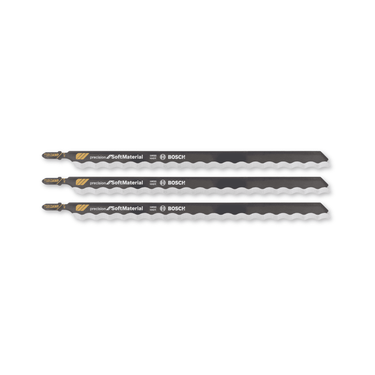 Bosch Powertool Accessories PRO Fibre Insulation precise T1013AWP Jigsaw Blade 250mm Pack of 3 2608667396