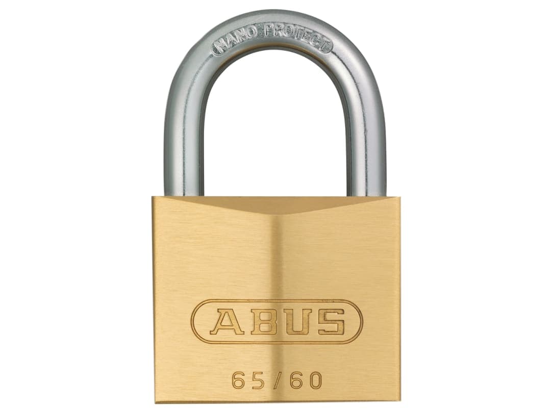 ABUS Mechanical 65/60mm Brass Padlock Keyed Alike 6603 10012008-01