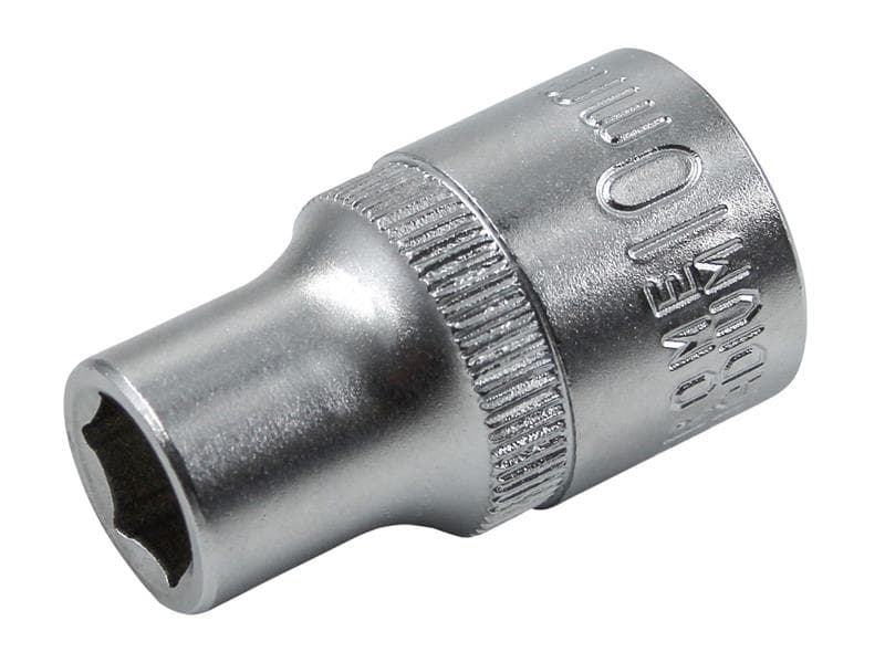 Faithfull Hex Socket 1/2In Drive 10Mm