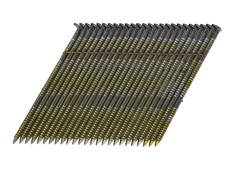 Bostitch S280R75 28° Bright Ring Shank Stick Nails 2.8 X 75Mm (Pack 2000)