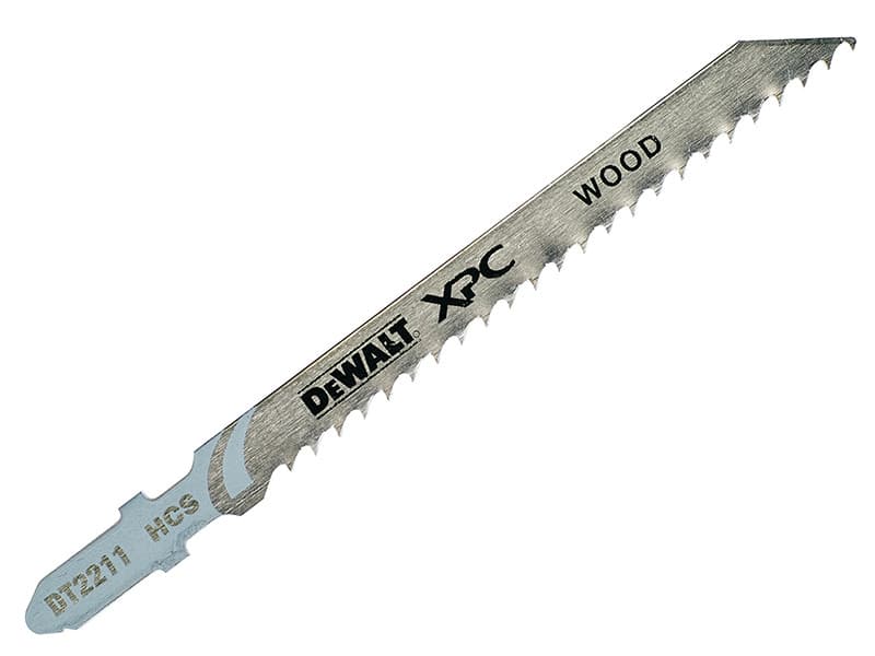 Dewalt DT2211-QZ Xpc Hcs Wood Jigsaw Blades Pack Of 5 T111C