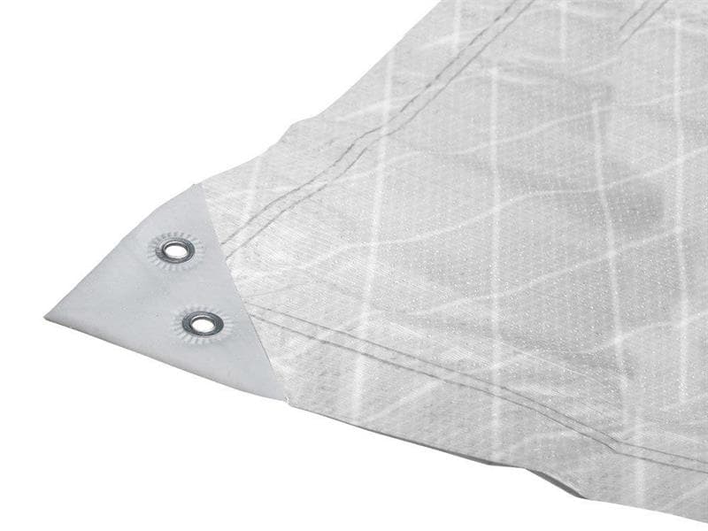 Faithfull 120GSM0604W Tough-Tarp Tarpaulin White 6 X 4M