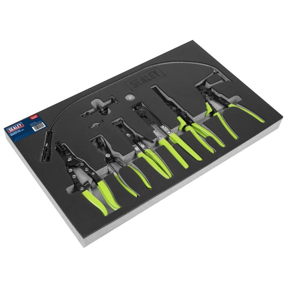 Sealey VS2662 Hose Clip Removal Tool Set 7Pc