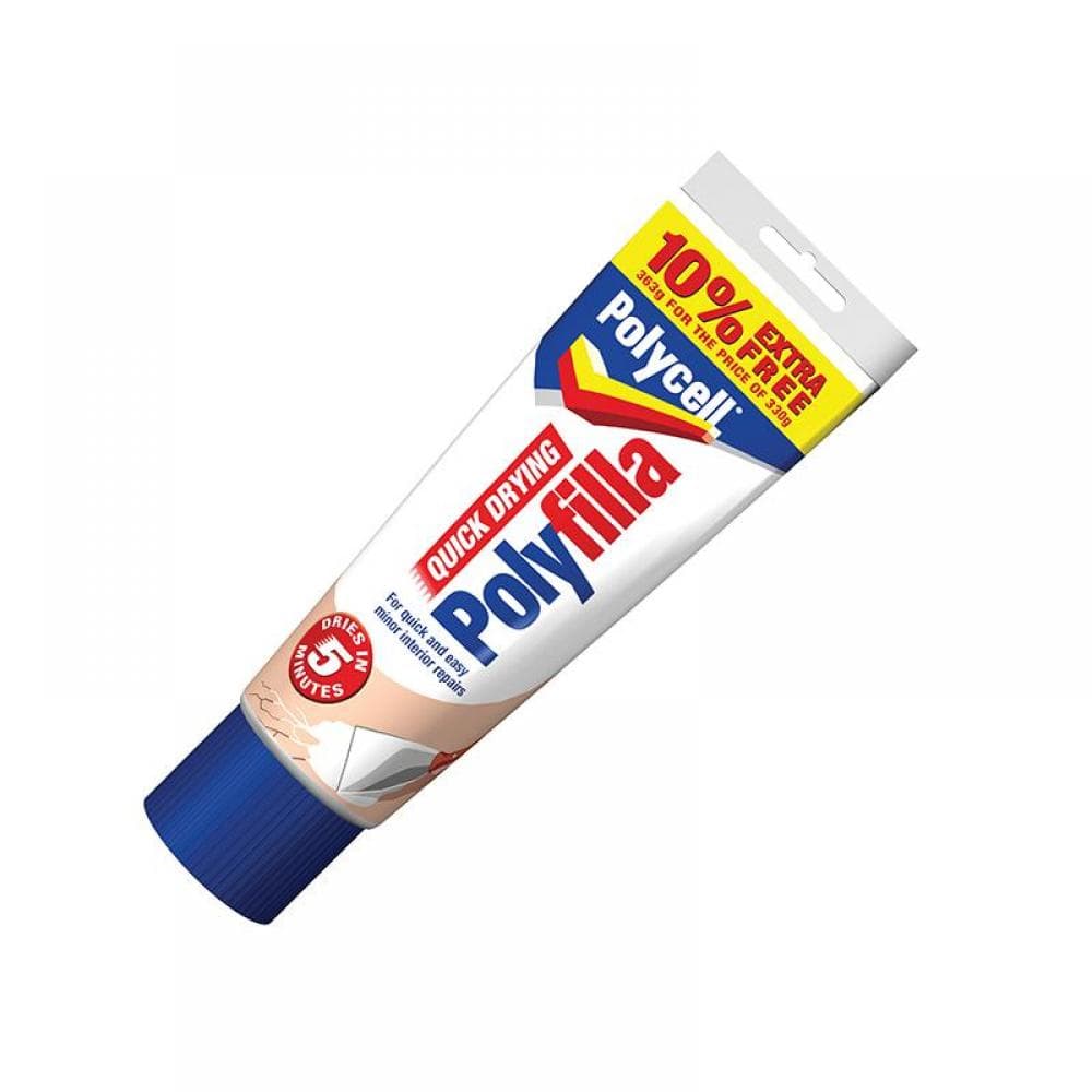 Polycell 5093000 Multipurpose Quick Drying Polyfilla 330G + 10% Extra