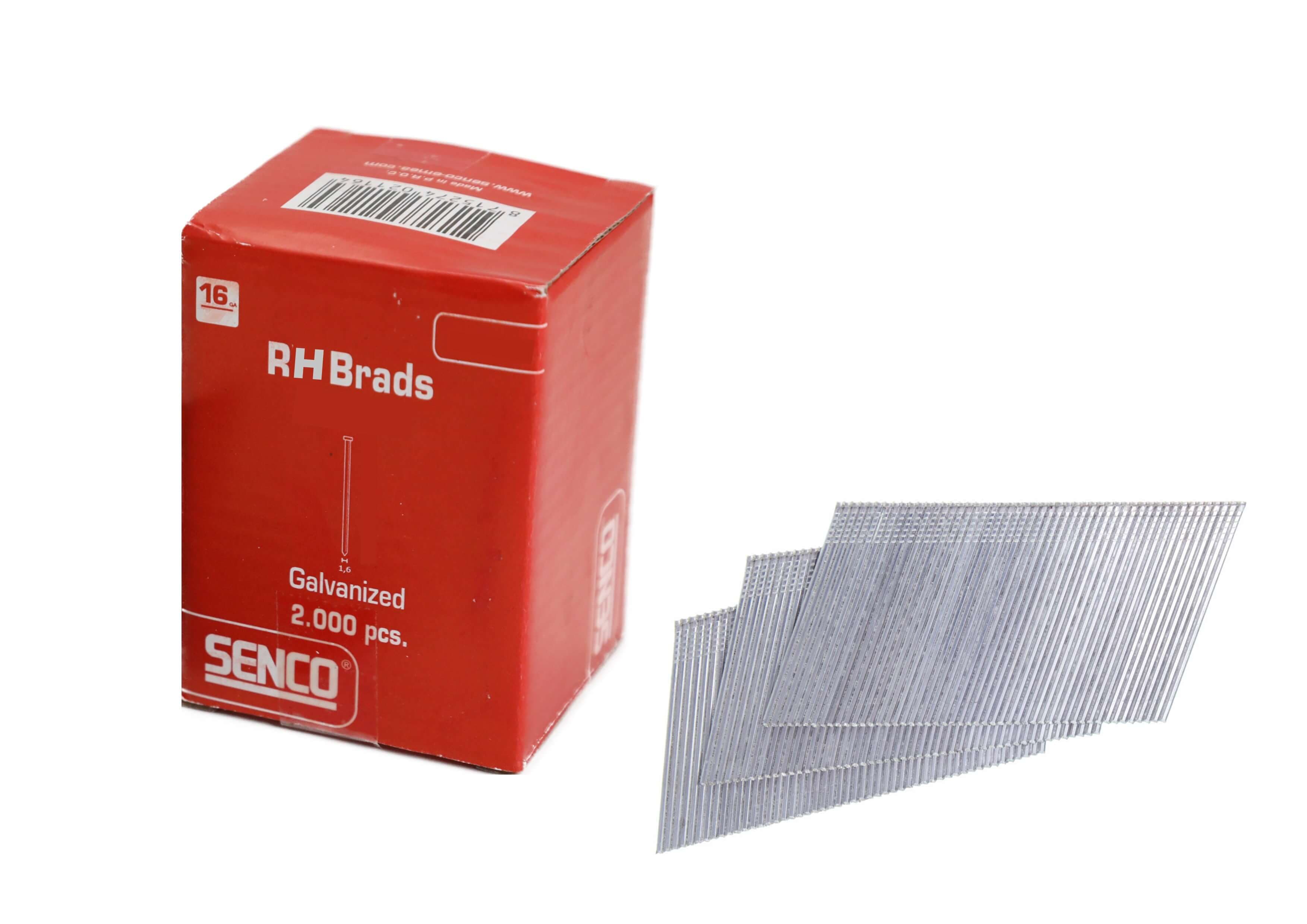 Senco RH15EAA 16-Gauge Rh Angled Brad Galv 32Mm Box 2000