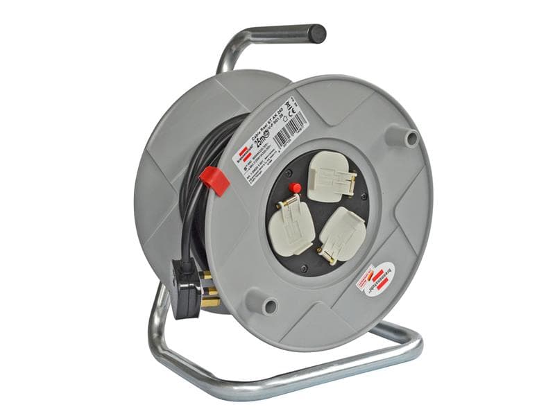 Brennenstuhl 1098253001 Ak 260 Cable Reel 240V 13A 3-Socket 25M