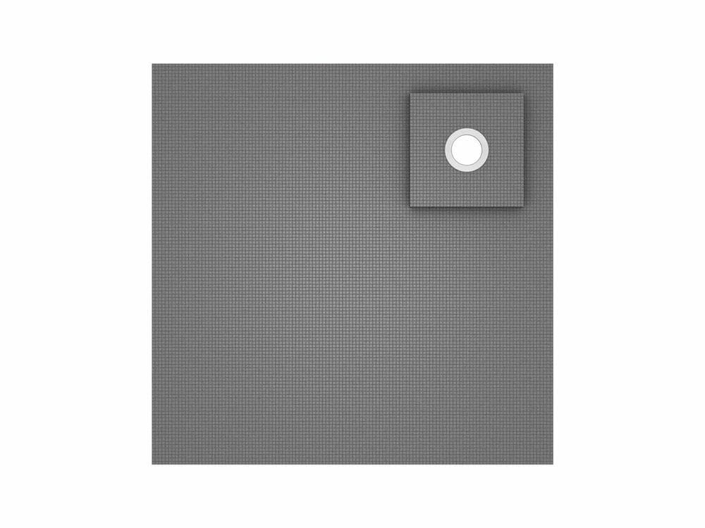 Wedi Fundo Ligno Floor Element Central Drain Square 900mm x 900mm x 20/41mm (073732021)