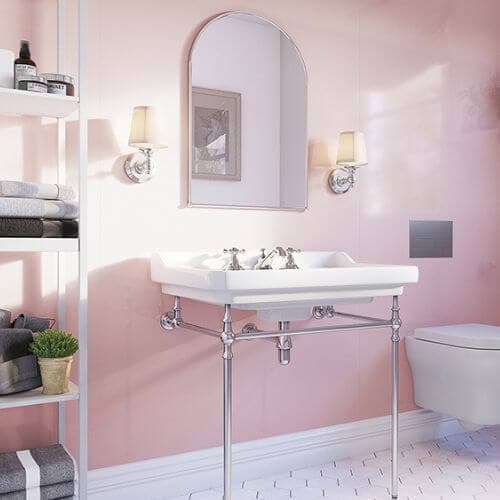 Acrylic Wall Panel - 1220mm x 2440mm x 4mm Blush