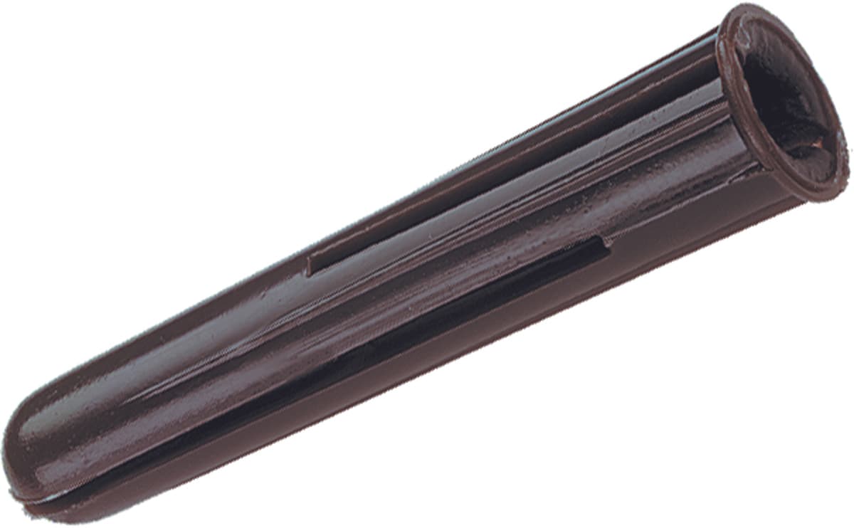 Wall Plug Brown 7mm Box 100