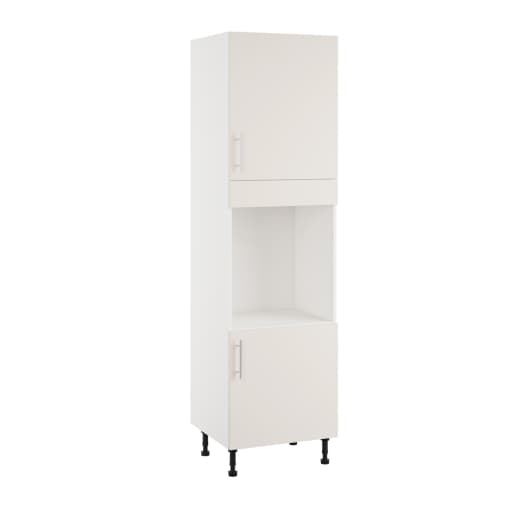 Essence Cashmere Grey MFC Single Oven Tower Type A, 600mm