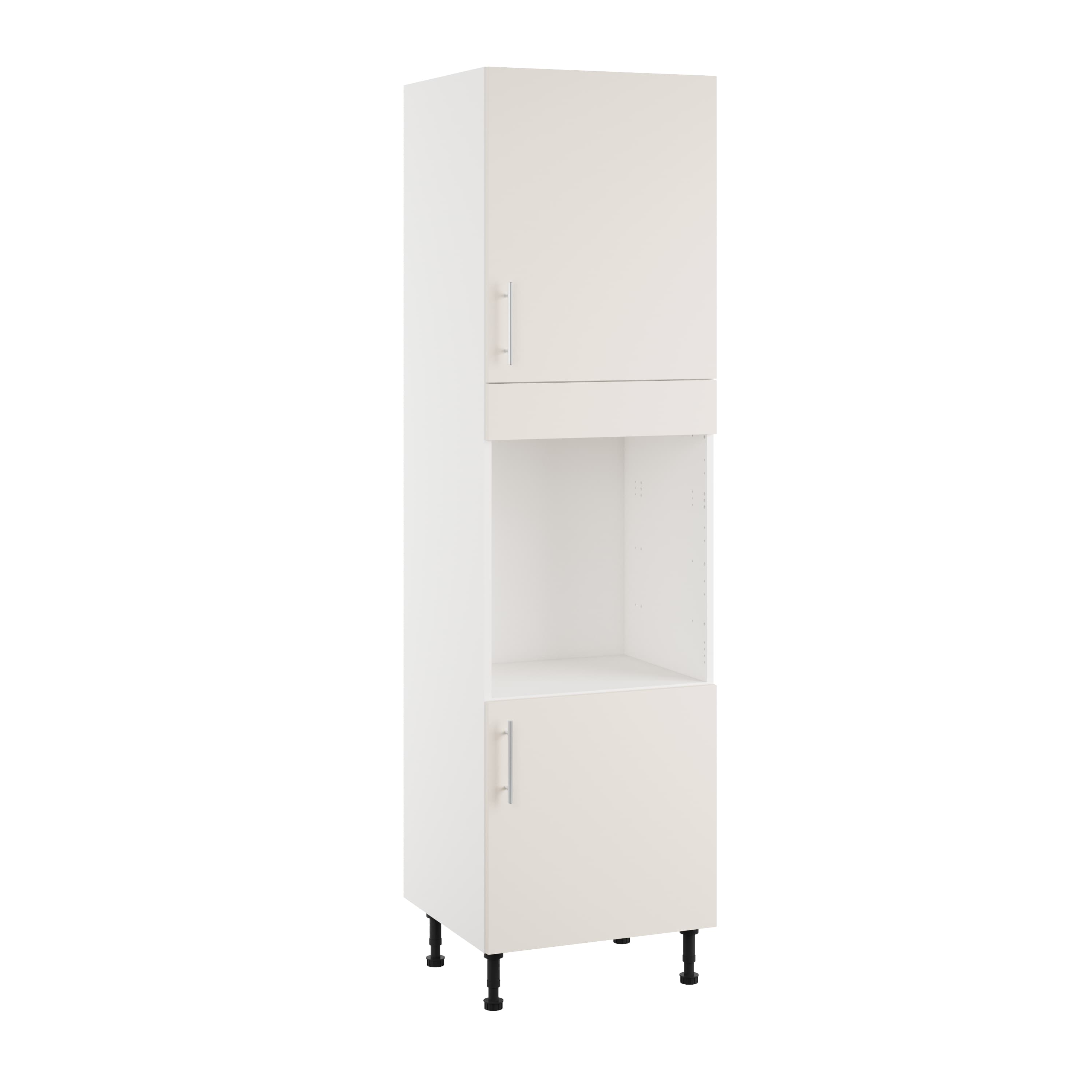 Essence Cashmere Grey MFC Single Oven Tower Type A, 600mm