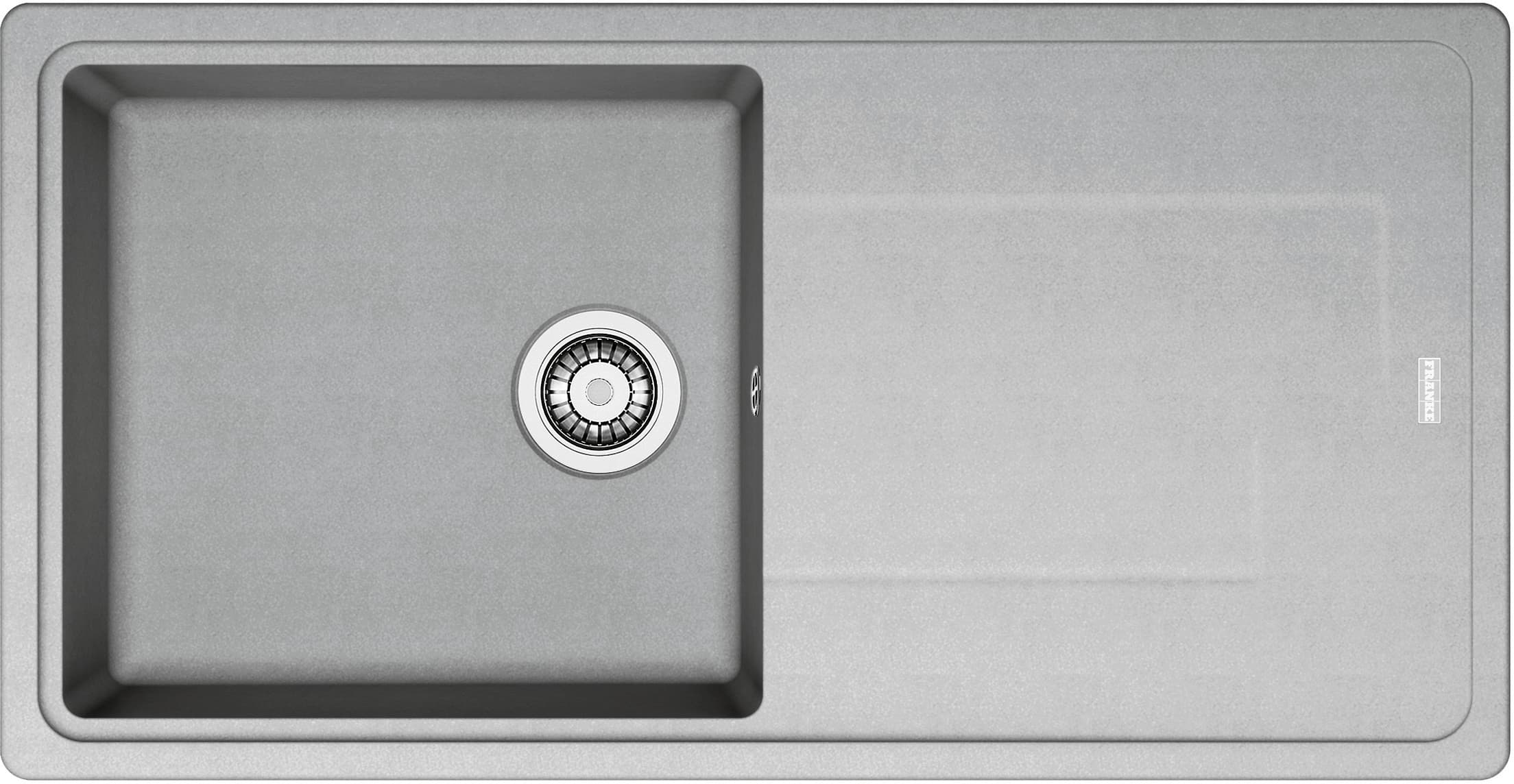 Franke 143.0671.170 Titan 1 Bowl Reversible Sink Urban Grey