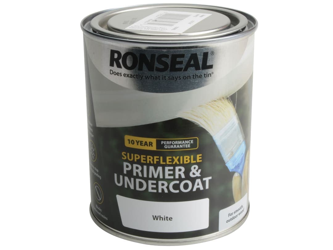Ronseal Super Flex Primer + Undercoat White 750ml 36466