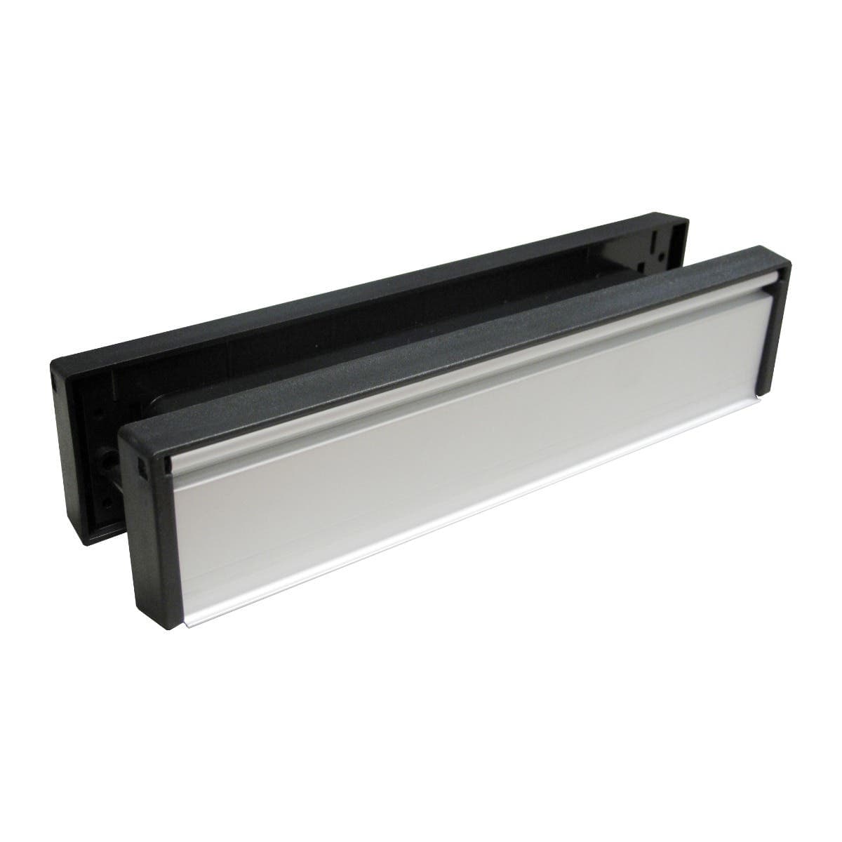 Double-Sided Letter Plate - 20/40 x 300mm - Silver - Hardware Solutions
