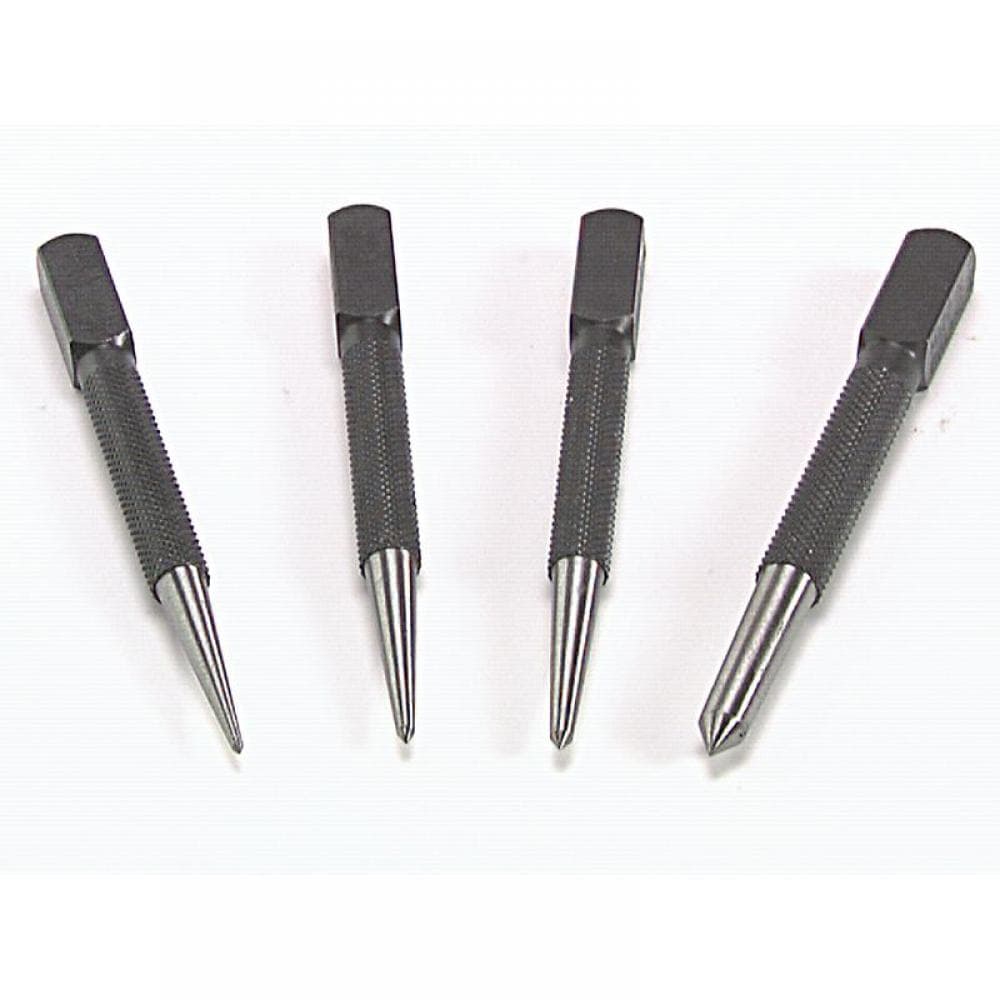 Priory PRI44SC4 44-Sc4 Centre Punch Set 4 Piece