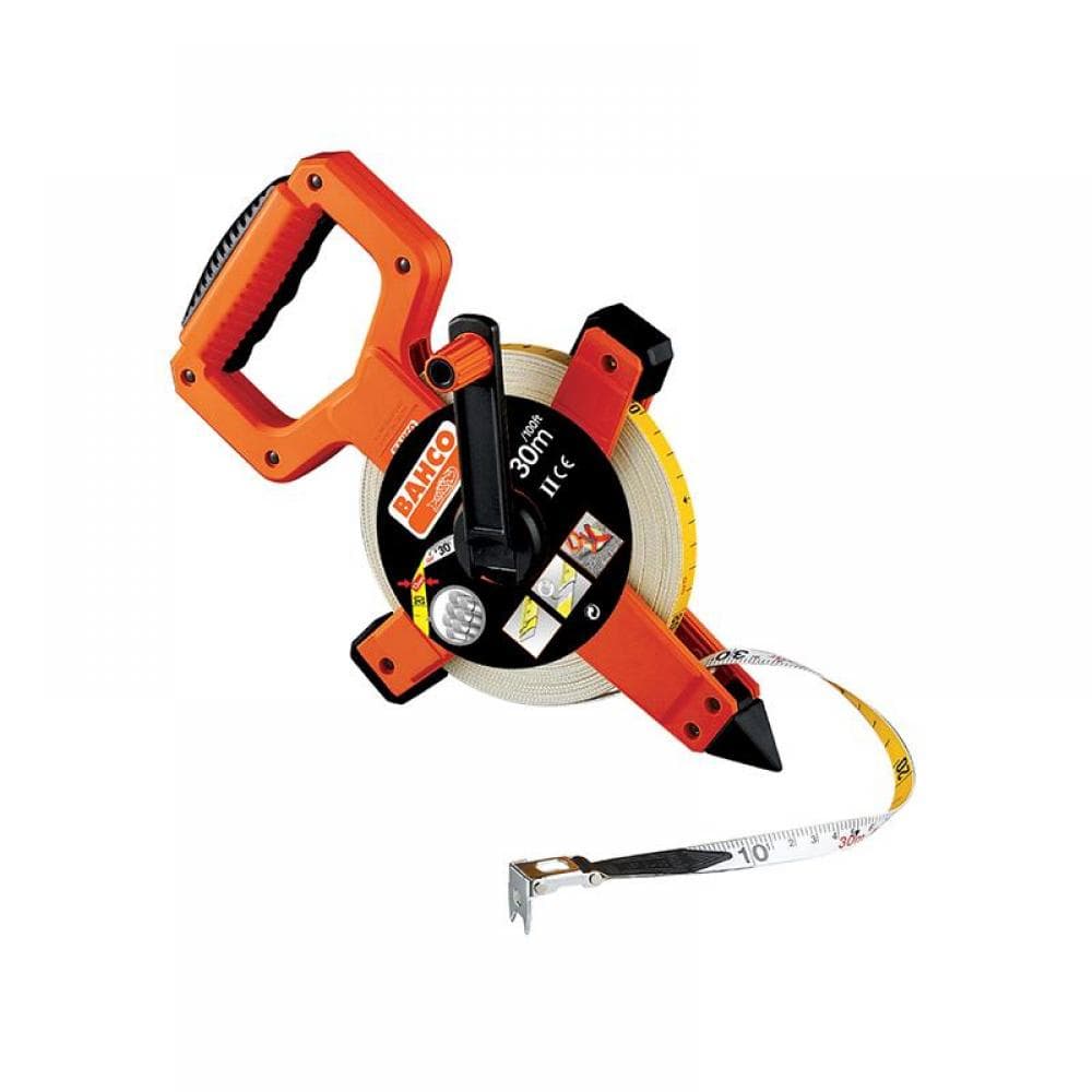 Bahco LTS-100-E Lts Open Reel Fibreglass Tape 100M/330Ft (Width 13Mm)