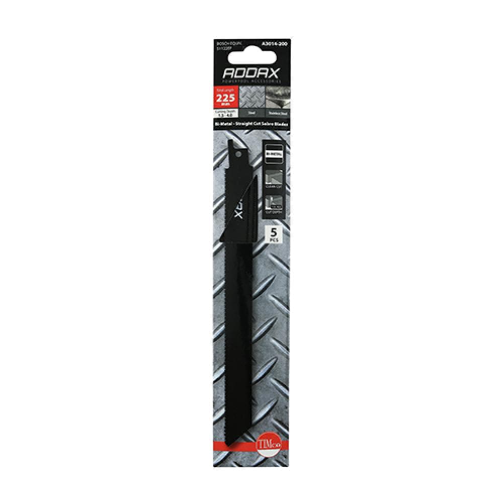 Timco A3014-200 Reciprocating Saw Blades - Metal Cutting - Bi-Metal S1122Ef Pack 5