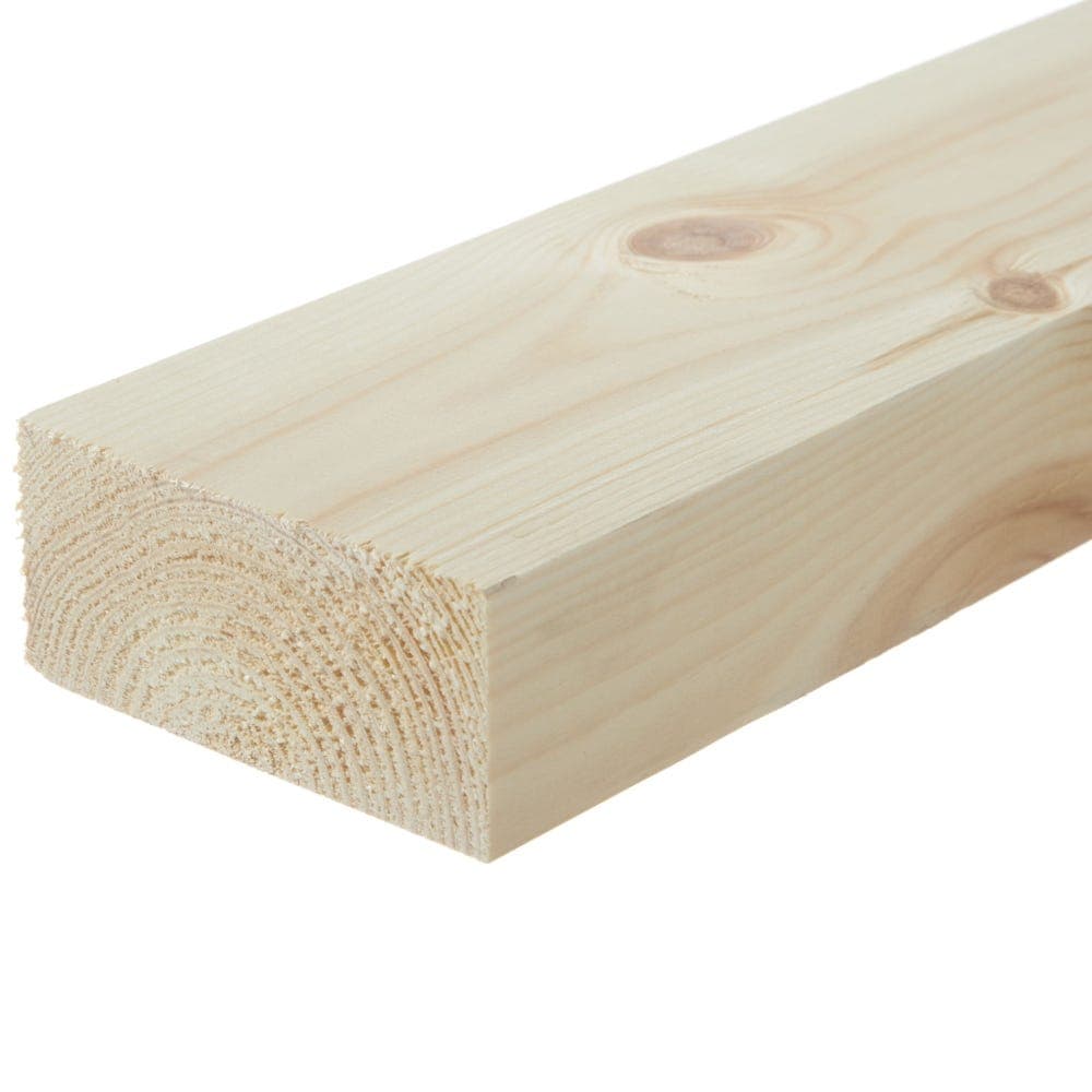 Planed Square Edge Timber 100mm x 50mm (4in x 2in)