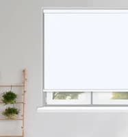 Ex-lite Rb White Battery Powered Roller Blinds PVC