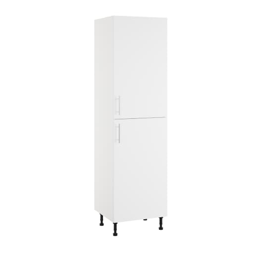 Essence White MFC 50-50 Fridge Freezer Tower Type F, 600mm