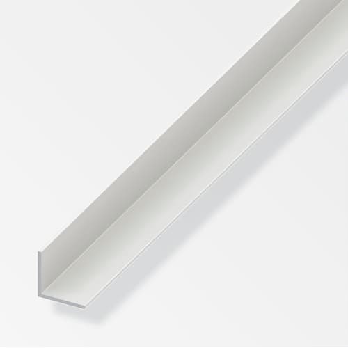 Alfer PVC Angle 15mm x 15mm x 1mm x 2mtr - White