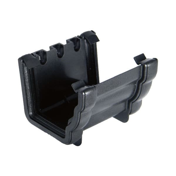 FloPlast Cast Iron Effect Ogee Gutter Union Bracket - 110mm x 80mm