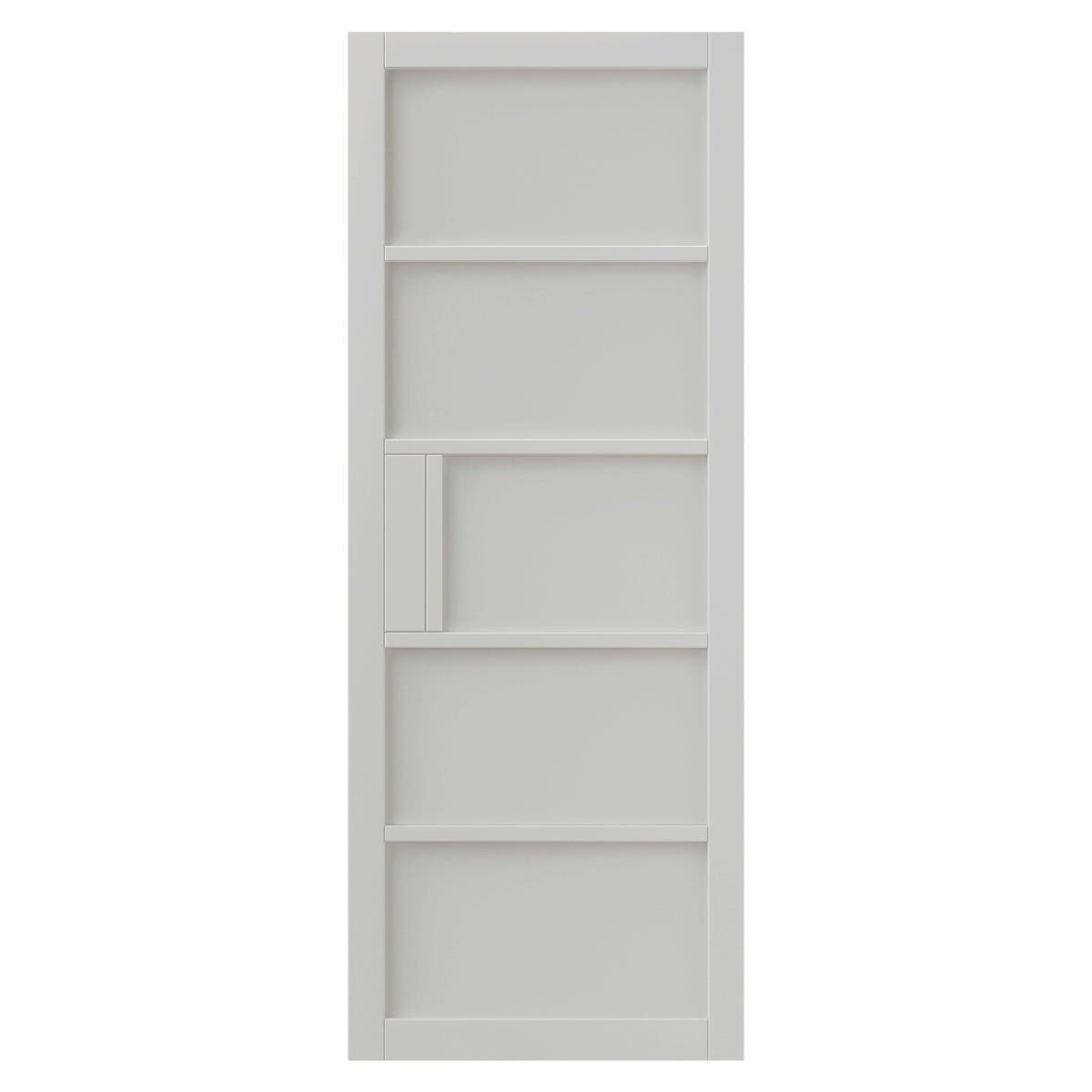 Metro Internal Door - White Panelled- Prefinished - 35 x 1981 x 686mm