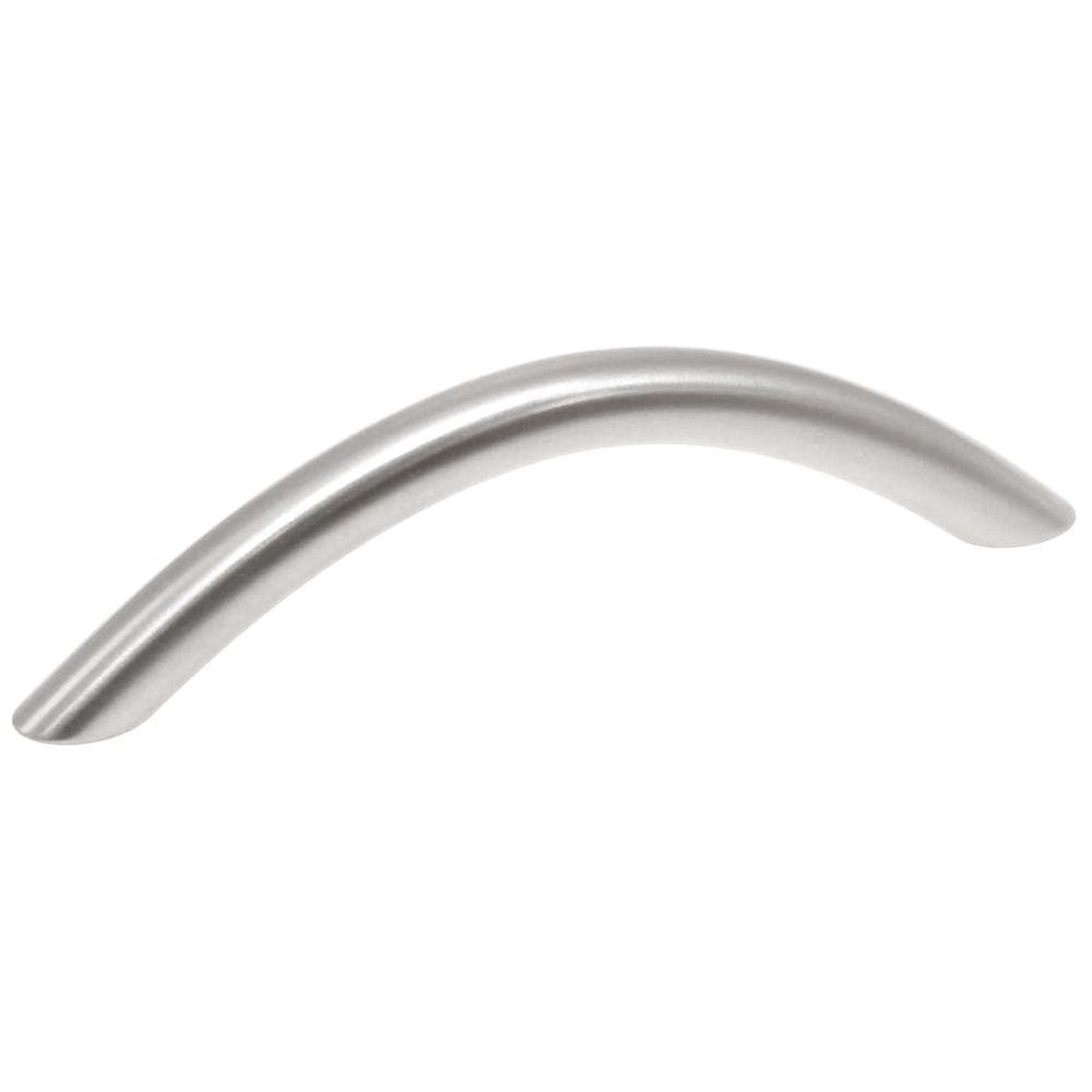 Bow Cabinet Pull Handle - 128mm - Brushed Nickel - Elite Knobs & Handles