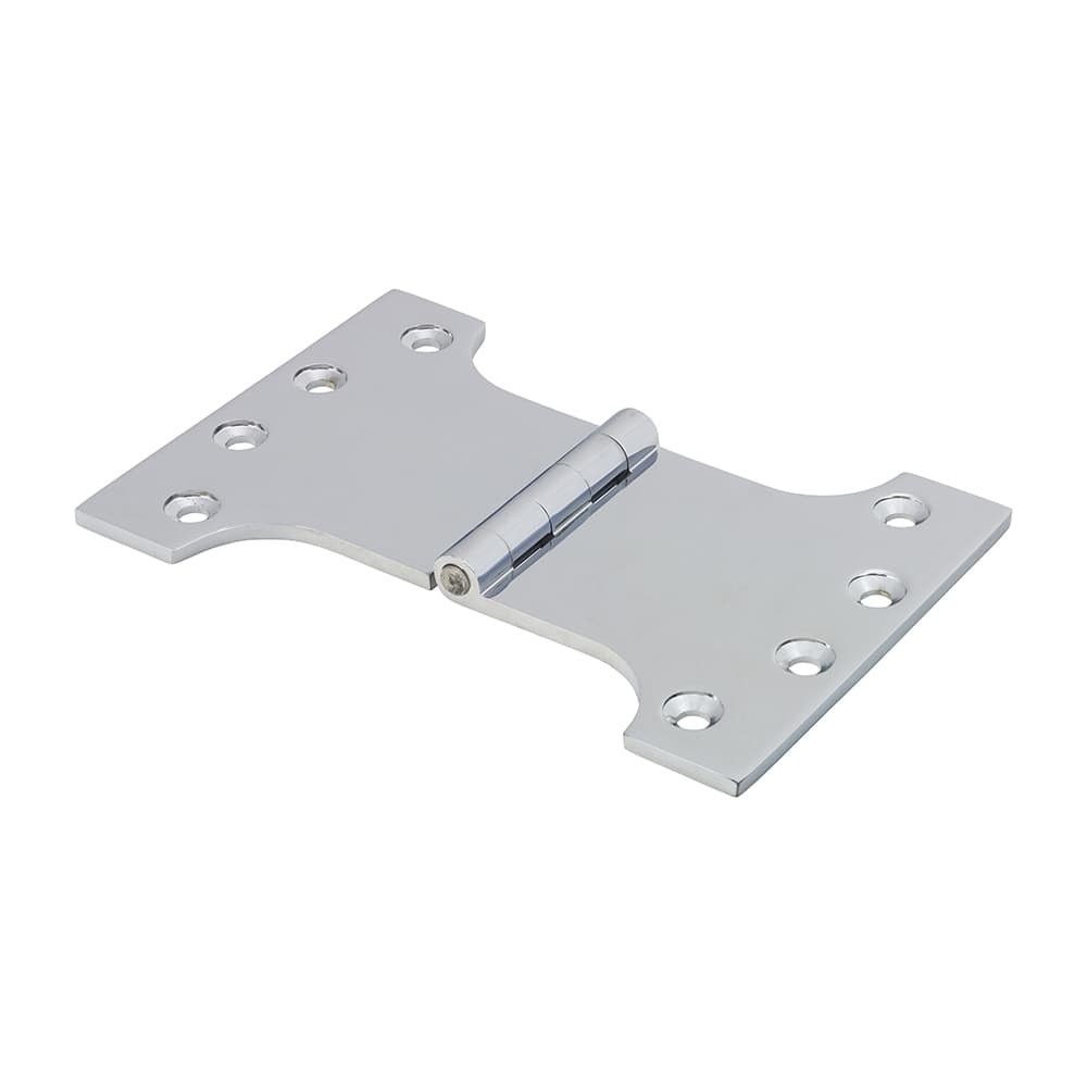 Timco 234364 Parliament Hinges - Solid Brass - Polished Chrome 102 X 150
